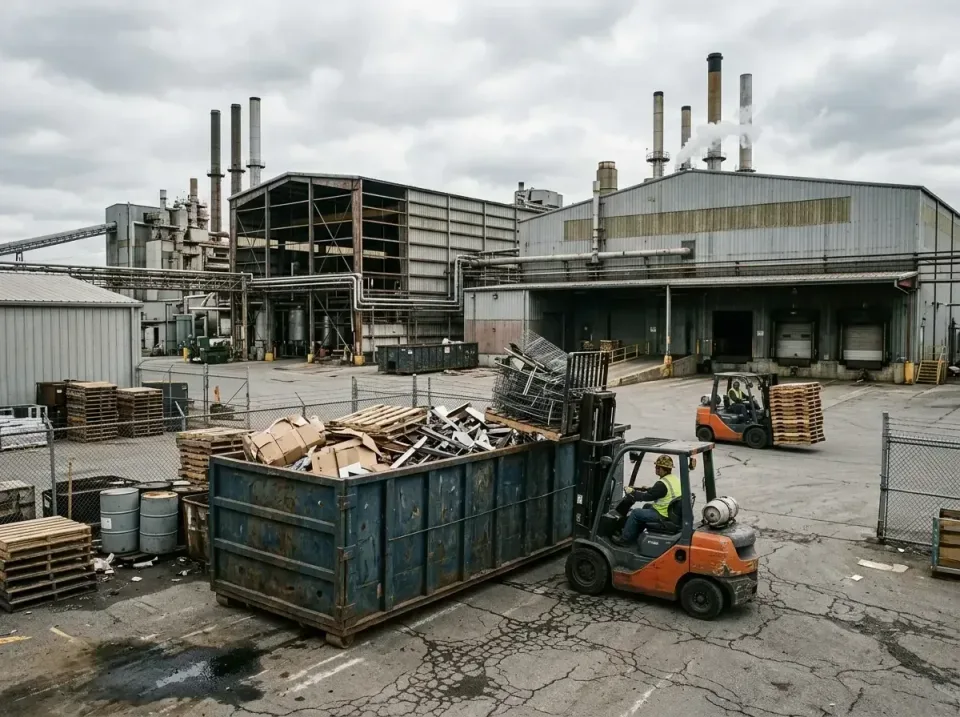 industrial-factory-scrap-conta-003 — frequently asked questions, Cheap Roll-off Dumpster Rentals in Yardley, PA